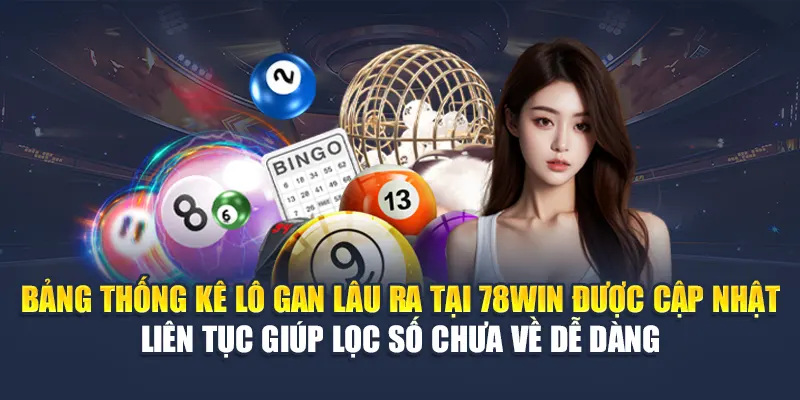 Lô Gan Lâu Ra Tại 78WIN: Phân Tích Xác Suất Ngày Về 5 Bảng thống kê lô gan lâu ra tại 78WIN được cập nhật liên tục giúp lọc số chưa về dễ dàng